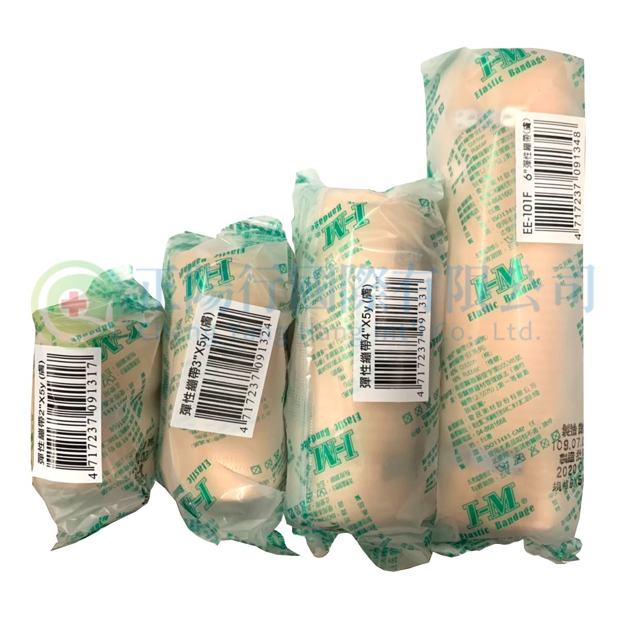 【C0141】IM 彈性繃帶 6吋 (膚色)