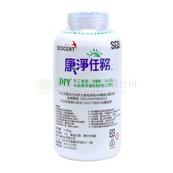 【D0528】康淨任務 起泡劑 椰子油 70% 1000c.c.