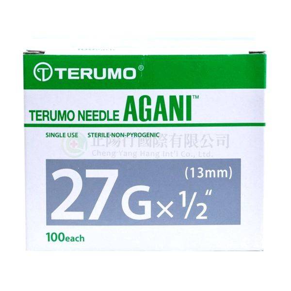 【A0086】TERUMO針頭27號