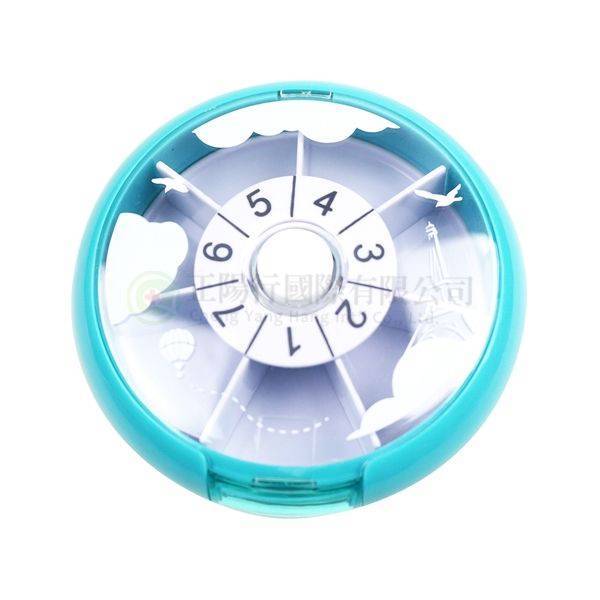 【G0009】Fullicon 護立康7日幸運旋轉圓型藥盒 (綠色) MB013