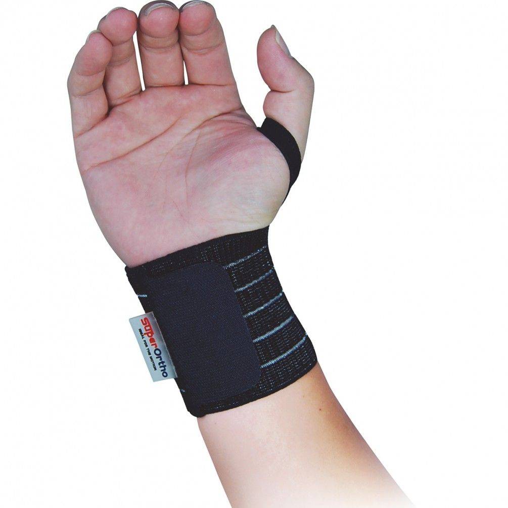 【S0009】SPO B4-015 全扣式腕綁帶 黑色