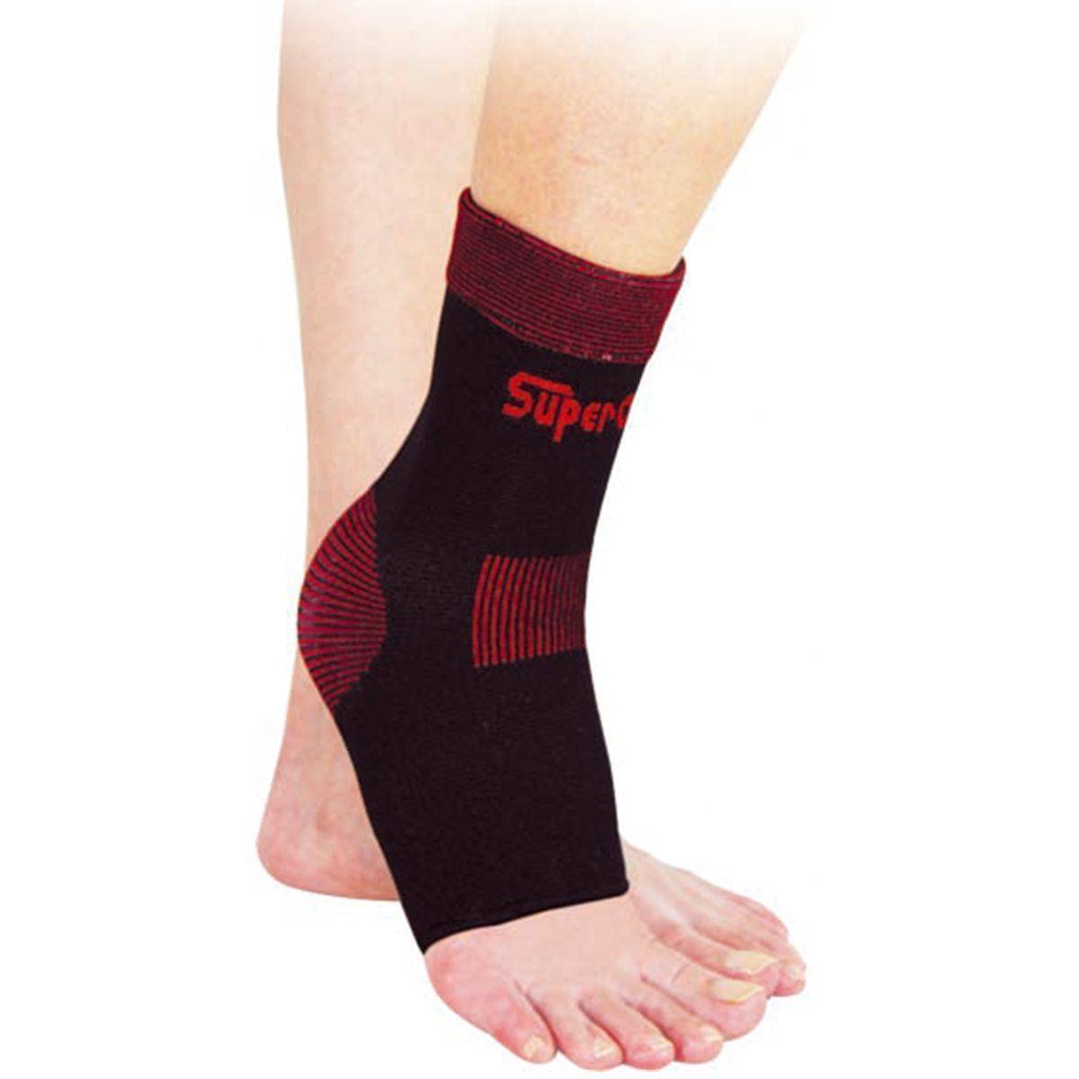 【S0032】SPO A9-004 M 提花織護踝 黑色