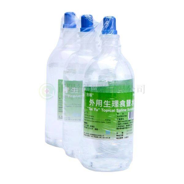 【A0160】台裕生理食鹽水 500ml (3支入)