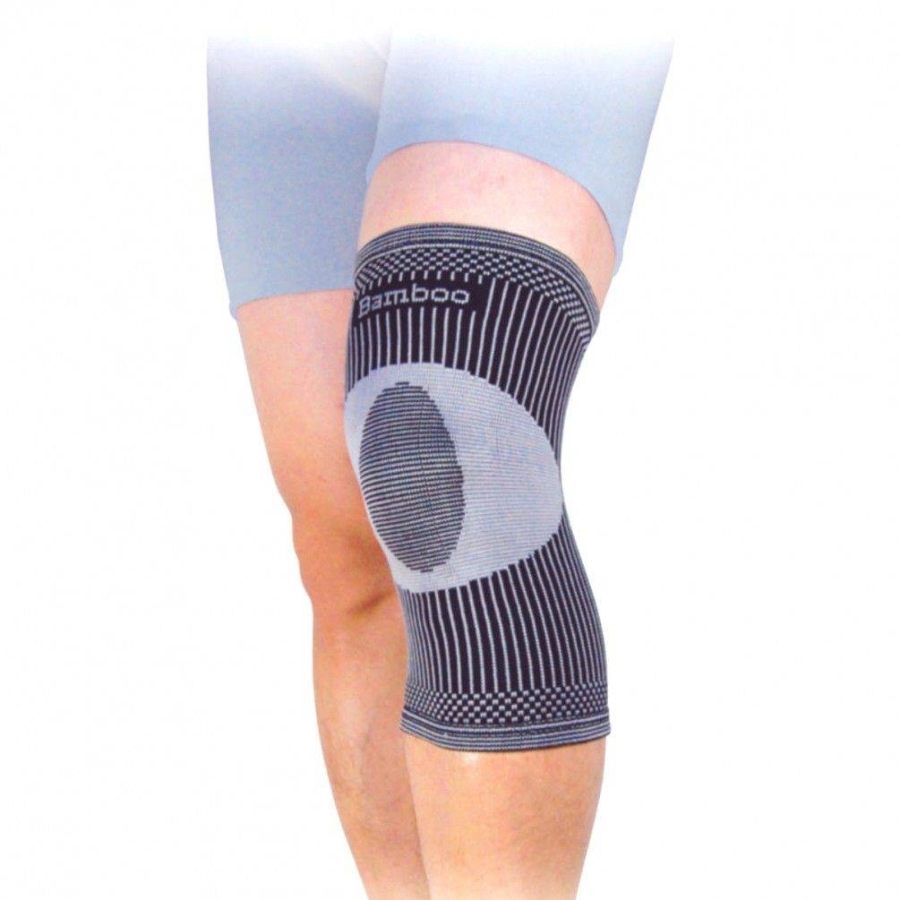 【S0093】SPO A7-021 S 竹碳針織護膝 黑