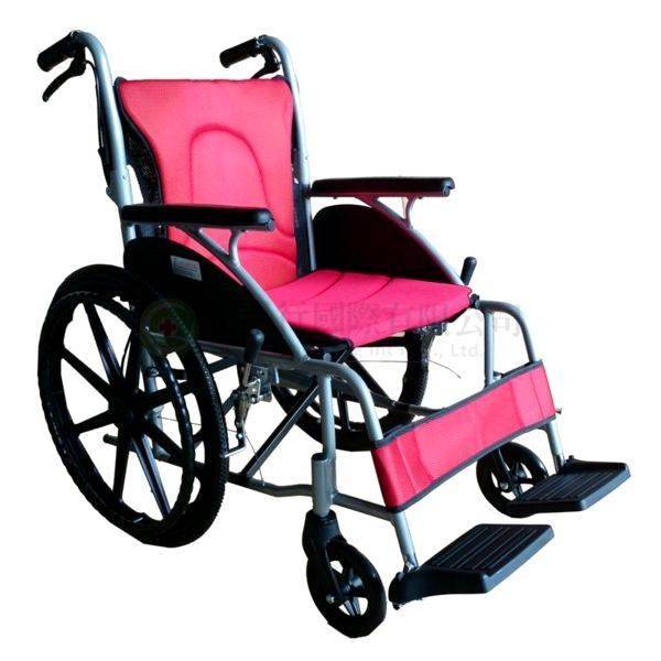 【A0263】輪椅 (中輪折背)