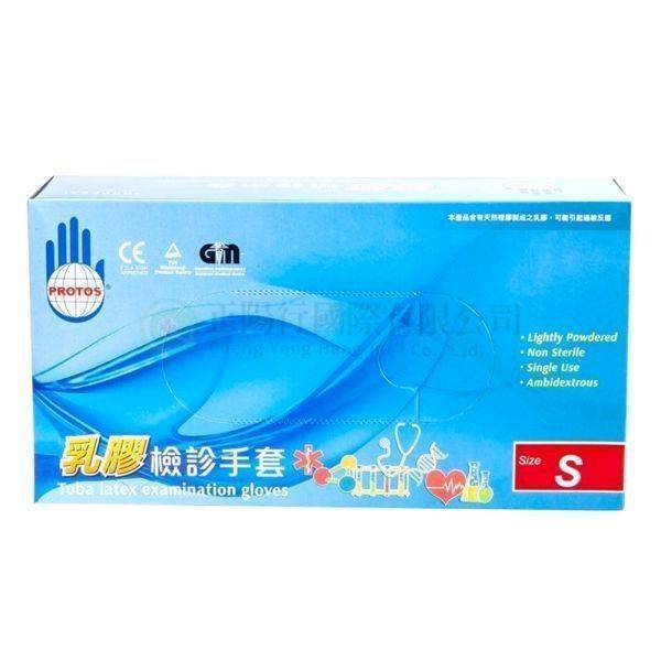 【C0308】地球牌多倍乳膠手套 S